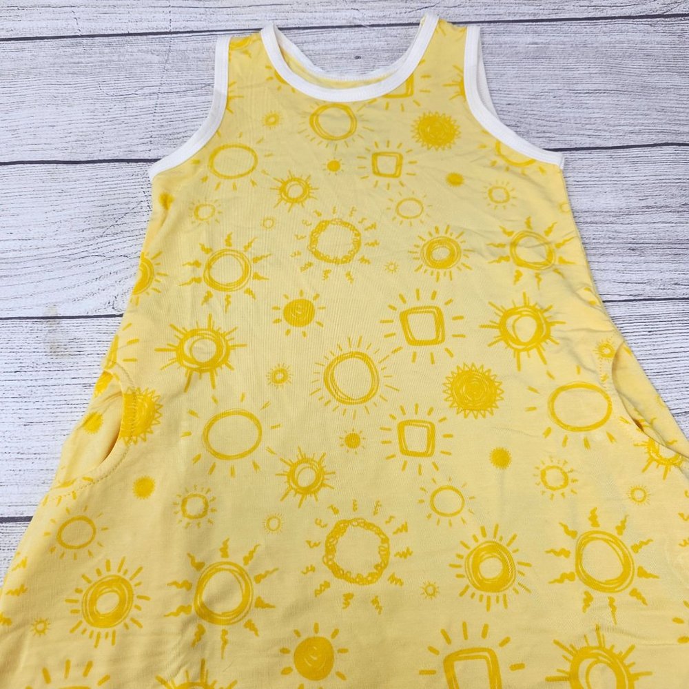NWT Sweet Bamboo Girls "Sunshine" Sleeveless Dress‎ Size 2T